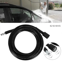 6~15M High Pressure Car Washer Hose Drain Water Cleaning Hose Steel Wire Braid Car Washer Pipe Compatible with K2 K3 K4 K5