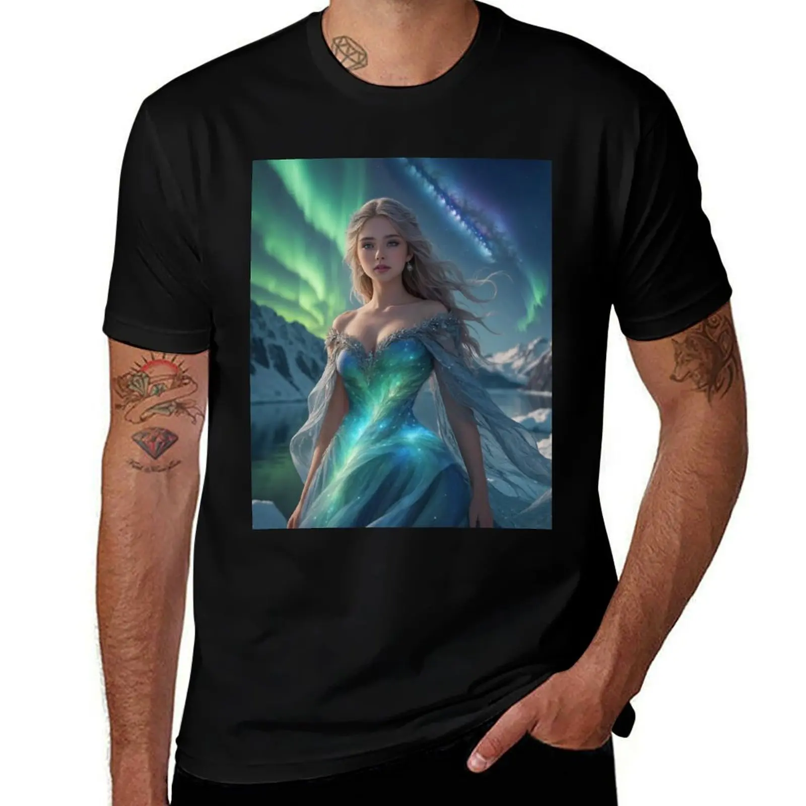 

Eos, Goddess of the Aurora T-Shirt t shirts for man cotton soft man t shirt cotton T-Shirt