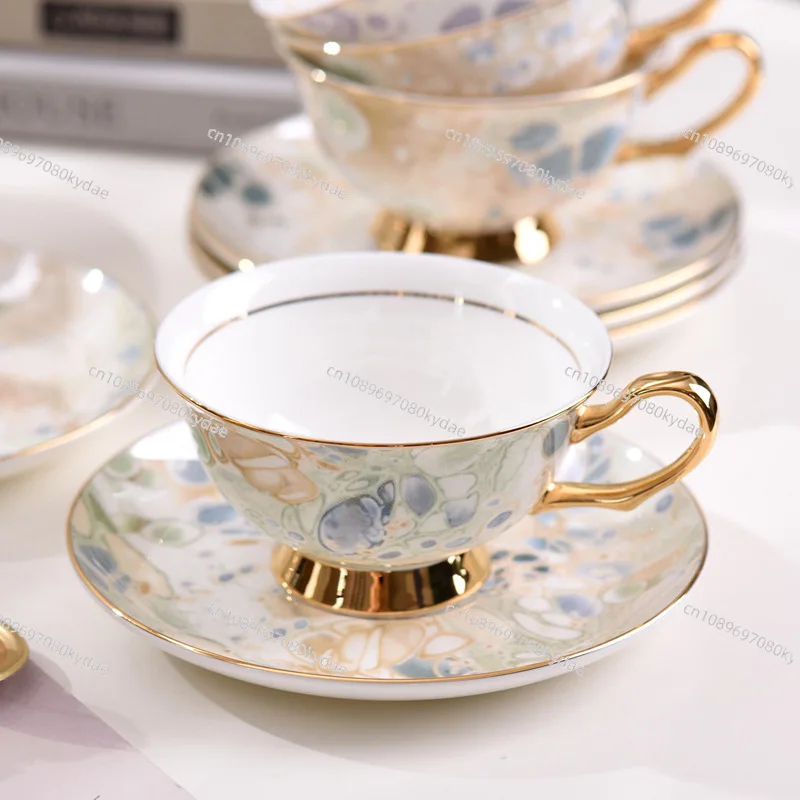 Coffee cup ceramic kettle flower teapot cup for girlfriends wedding gift afternoon tea tea set