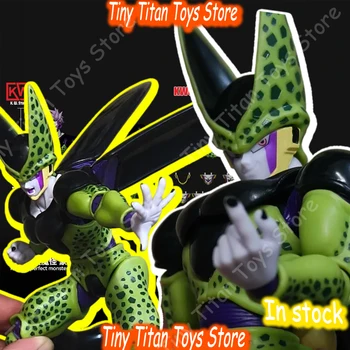 Figurka anime w skali 1/12 K W Cell Dragon Ball Masked Perfect Monster Dx Purple Ver, dostępna od ręki, kolekcjonerska, idealna na prezent dla chłopców i dzieci.