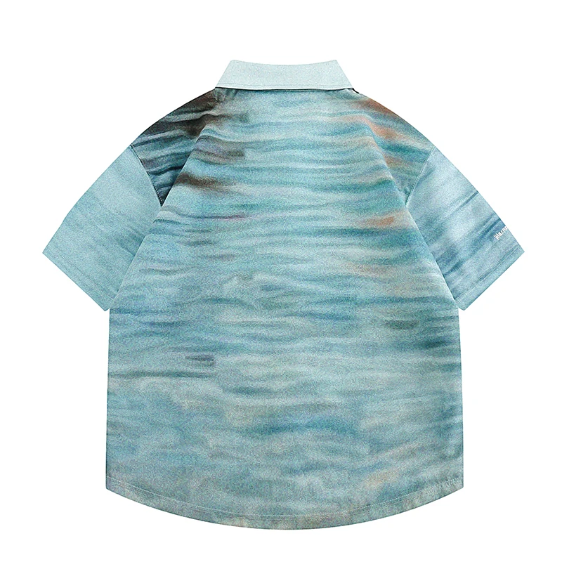 Camicia hawaiana da spiaggia da uomo estiva uomo moda donna camicette di grandi dimensioni 2024 camicie da uomo a maniche corte Top di marca di design di lusso