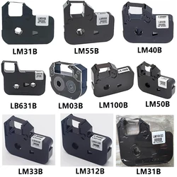 Original Ink Ribbon Black Ink Cartridge For PVC Tube PVC Pipe Tape Label Printing Printer LK-320 LK-340 LK-360 LabeL Typewriter