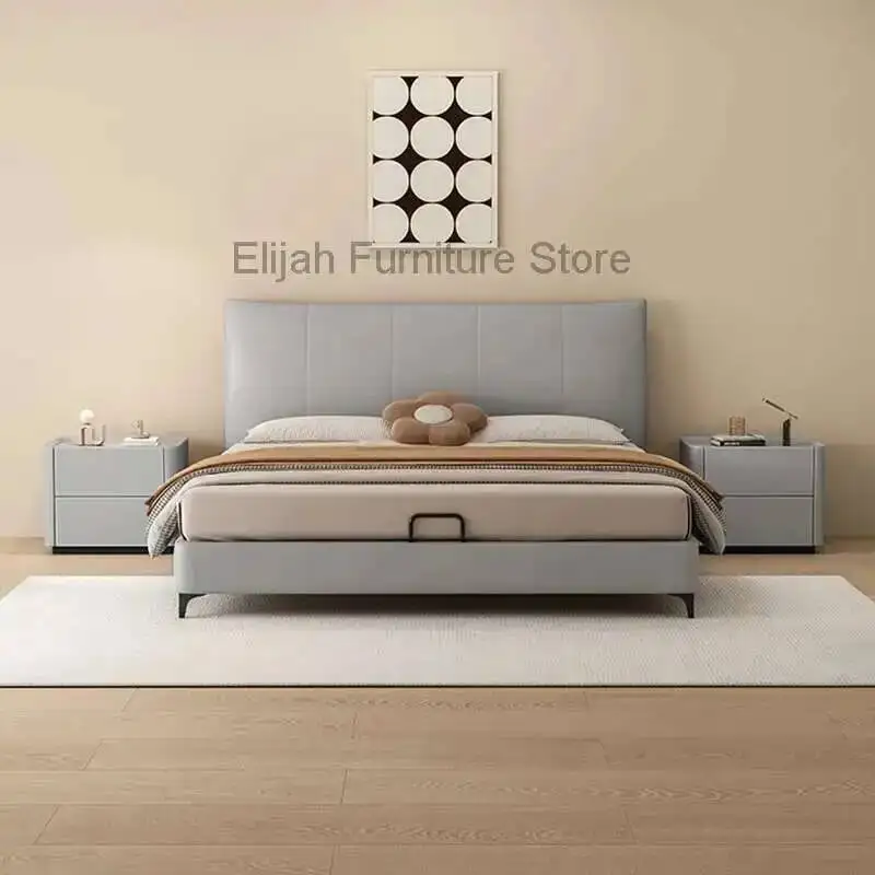 Stylish Bedside Nightstand with Storage