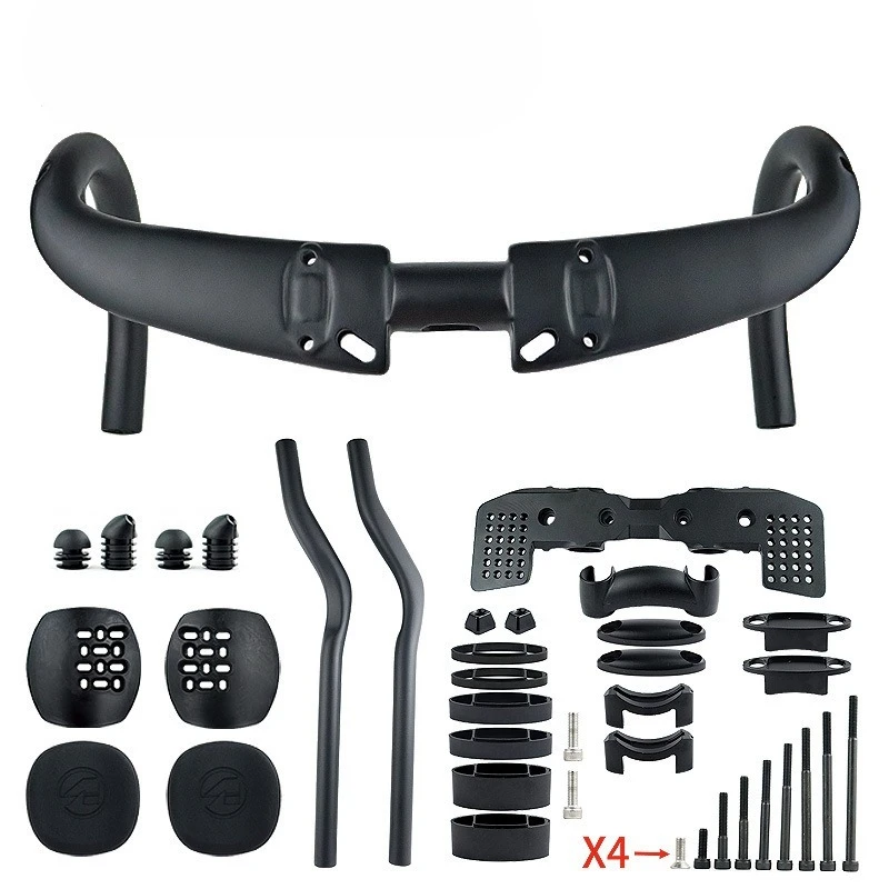 

Bike triathlon carbon fiber windbreak road bend handle extended TT handlebar rest handle, bend handle