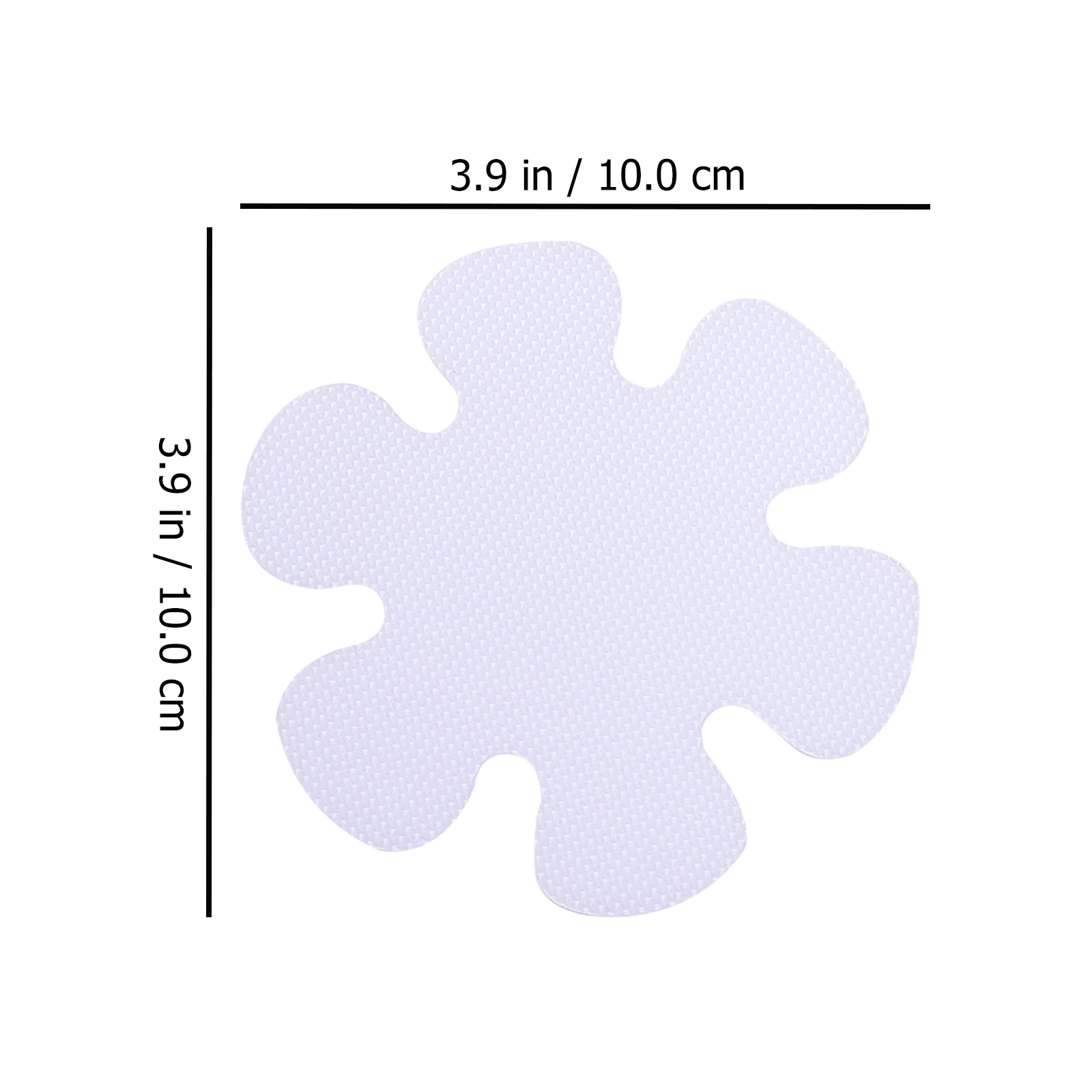 20 pezzi adesivi per vasca da bagno a forma di fiore adesivi antiscivolo adesivi per pavimento doccia decalcomanie bagno impermeabile antiscivolo di sicurezza