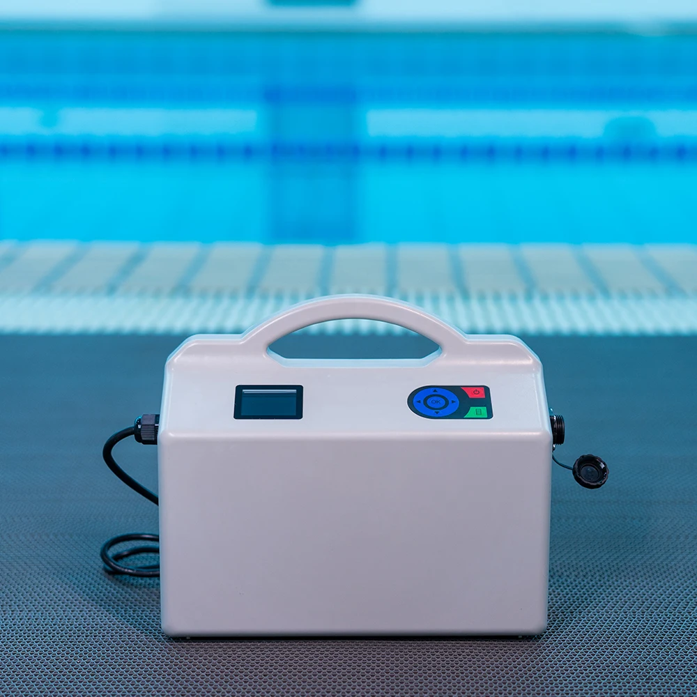 Limpiador de piscina para aspiradora potente, robot automático portátil, limpiador de piscina