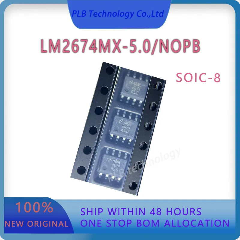 

Original New LM2674 Integrated Circuit LM2674MX-5.0/NOPB SOIC-8 500mA Low Component Count IC Chips Electronics Stock