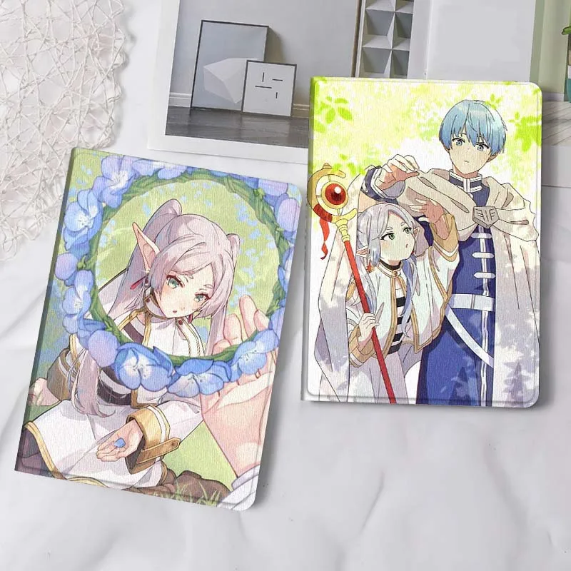 

Frieren Beyond Journeys End Tablet Case For Samsung Tab Galaxy S6 S11 A A7 A8 A9 A11 10.1 10.4 10.5 Plus Lite Gift