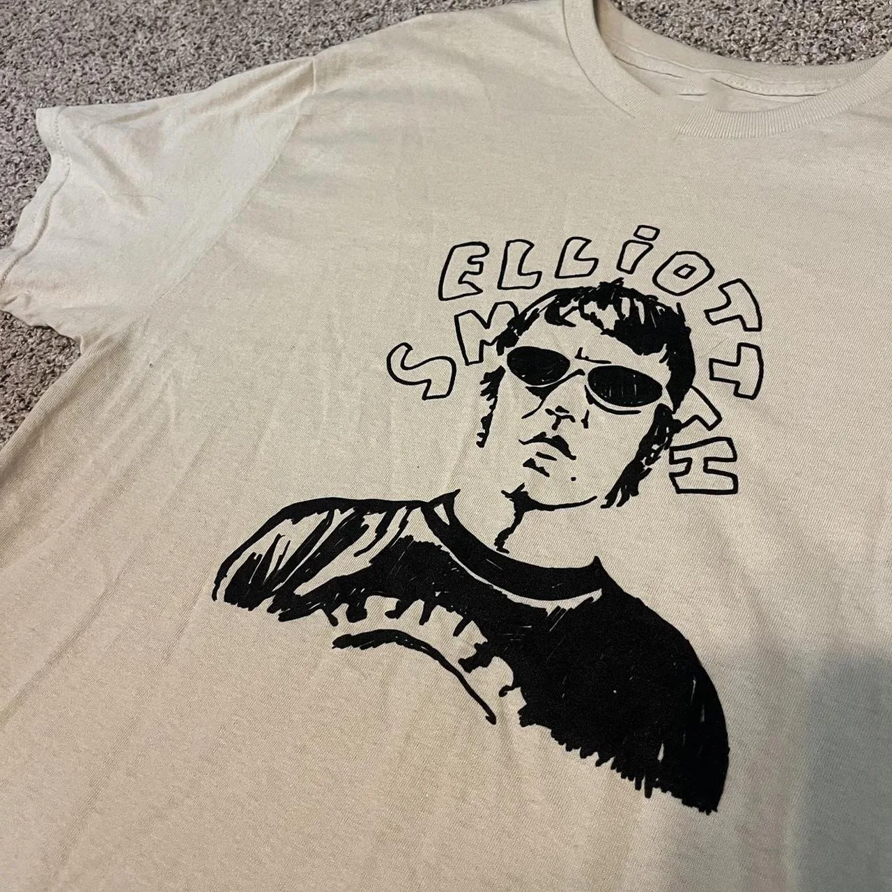 

Rare Elliott Smith Gift For Fan Cotton White T-Shirt S-2345XL TMB3309