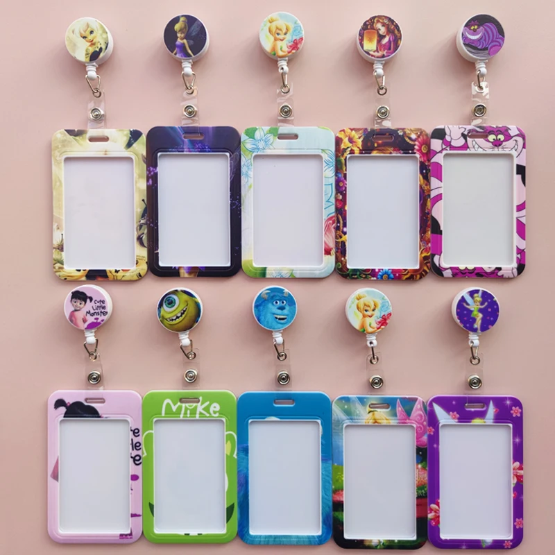 حامل بطاقات بمشبك قابل للسحب من ديزني للرجال والنساء ، حافظة شارة أعمال ، إبزيم بكرة ، طبيب ، ممرضة ، تعليق ، اعتماد ، جديد #2