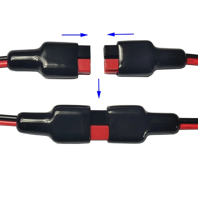 موصلات SAE مقاس 30 سم مع موصلات أندرسون Powerpole 30AMP كابل 12AWG