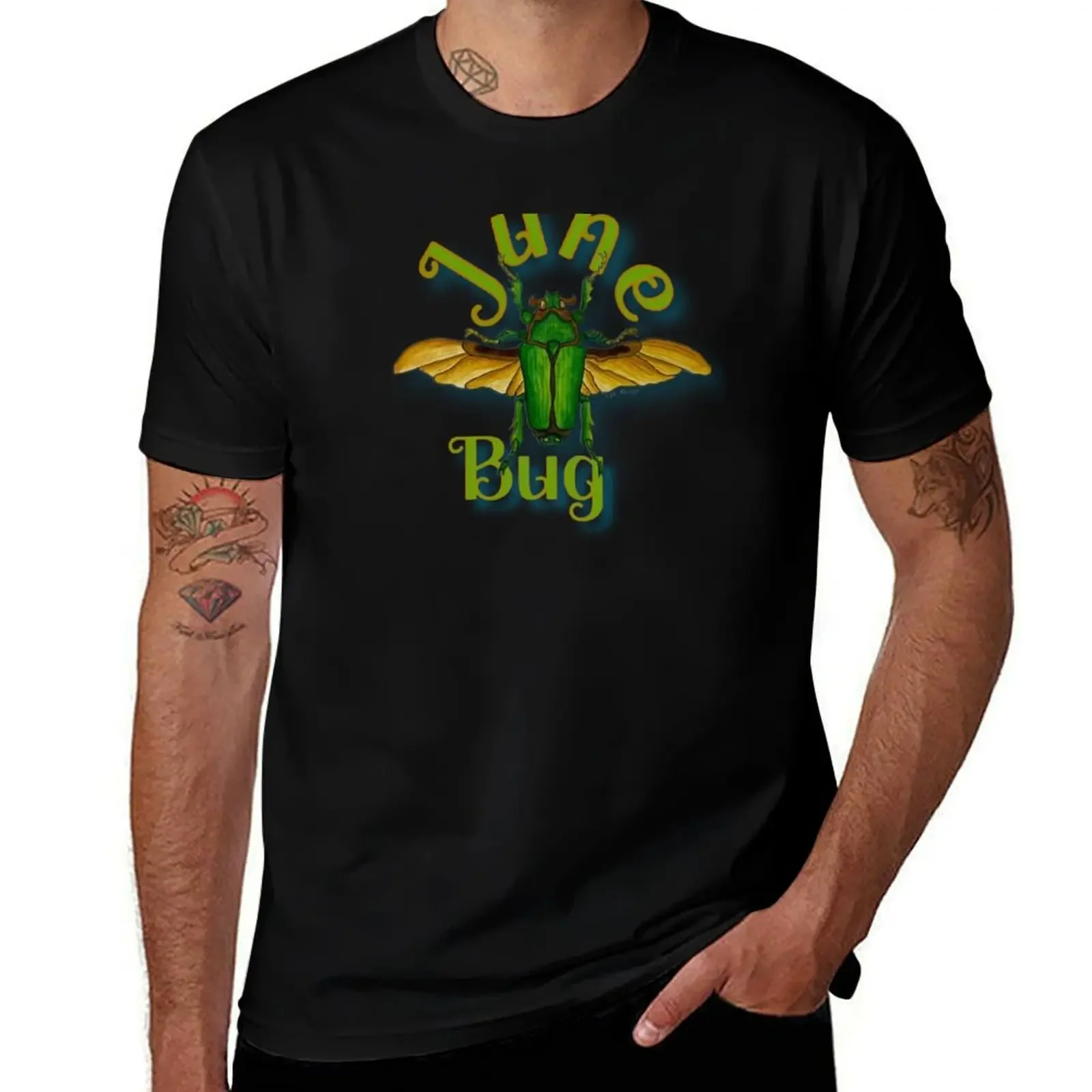 June bug T-Shirt vintage graphic tee custom t shirt aesthetic clothes shirts graphic tee clothing for men