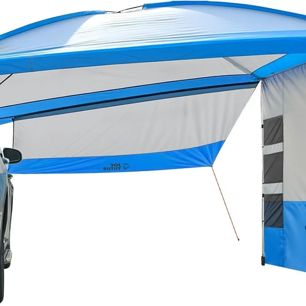 

Versatile Vehicle Awning with 3 Removable Sides, Large Car Awning 11.5FT * 7.9FT, UV50+ and Waterproof PU2000mm Truck Canopy, SU