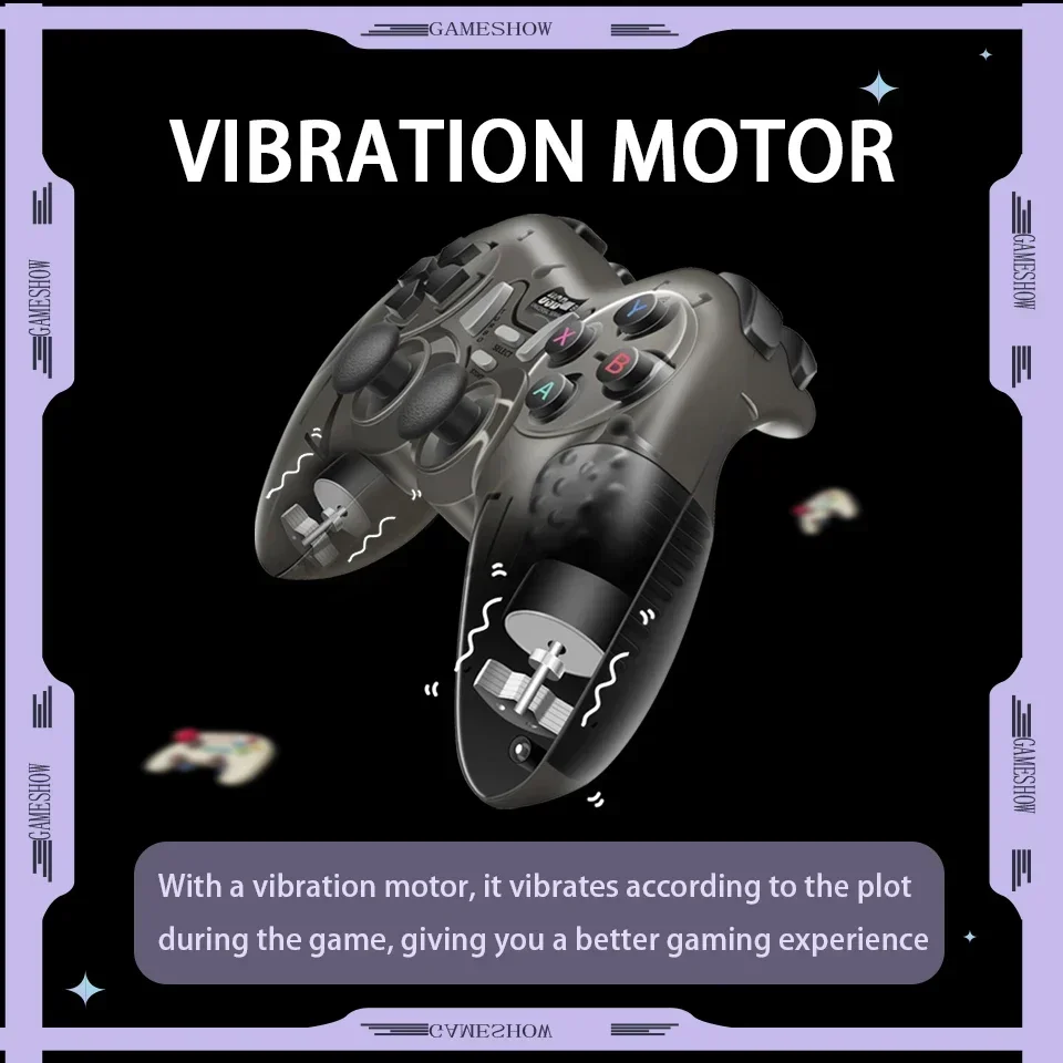 

Wired PC Game Controller Game Console/TV Box/Android Dual Vibration Motor Gamepad USB Gaming Gamepad Joystick For Sony PS3/Video