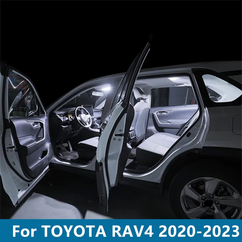 

For TOYOTA RAV4 2020-2023 LED highlight reading light indoor light modified roof light decorative atmosphere light reading light