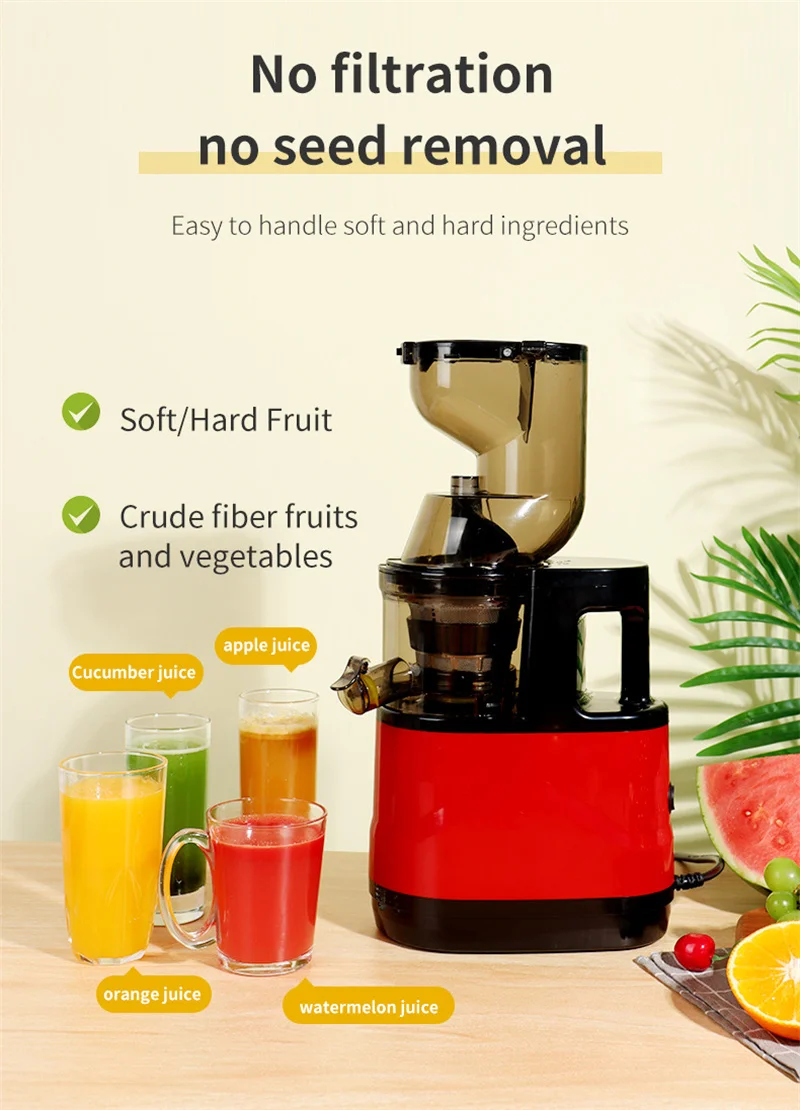 Portable Fruit Vegetable Orange Juicer Machine Electric Lemon Squeezer Commercial Home Kitchen Blender Juice Extractor Machine