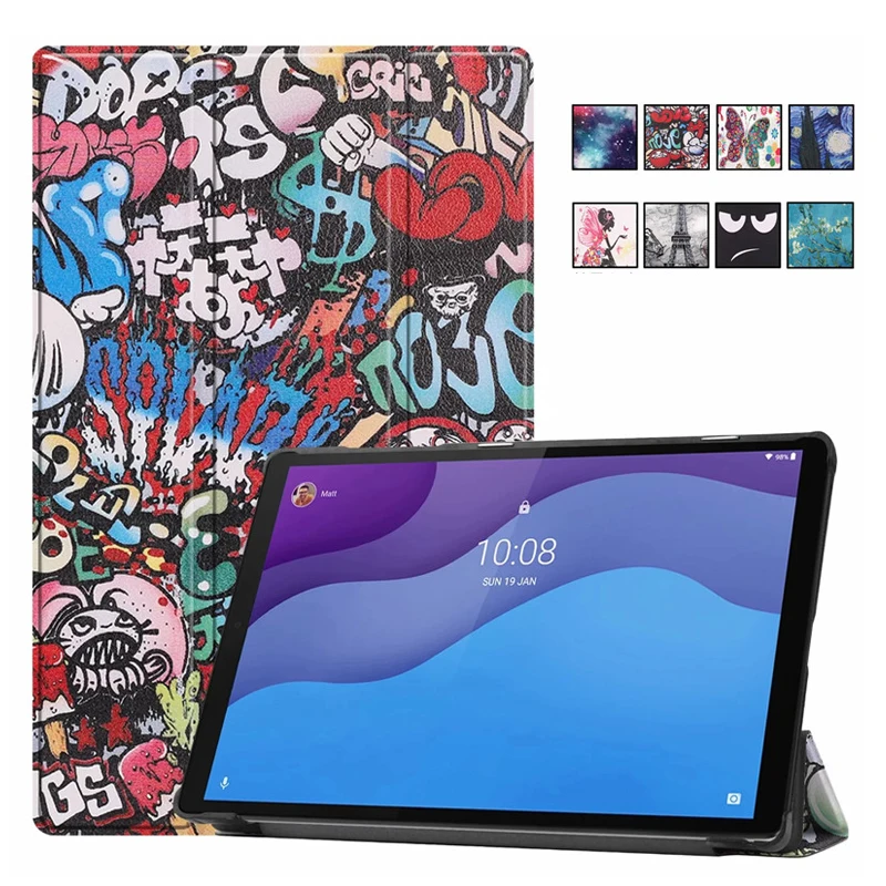 

Magnetic Tablet Case for Lenovo Tab M10 HD tb x306x x306f 10.1 inch Leather Stand Cover for Lenovo Tab M10 HD 2nd Gen Case Coque