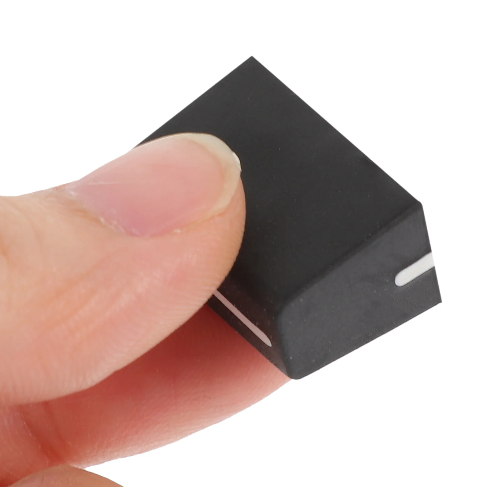 

5Pcs Console Mixer Slider Fader Knob Cap Rubber Fader Caps for Sound Equipment Slide Push Button Cap Precise Inner Hole Fit