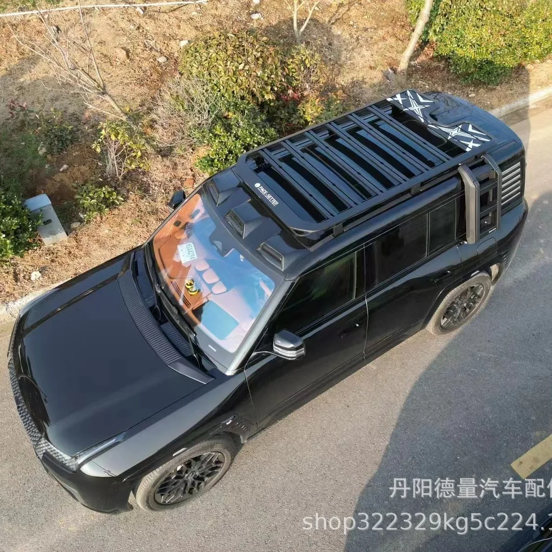 

Suitable for BYD looking up at the U8 roof rack luggage frame side ladder schoolbag, looking up at the U8 roof platform