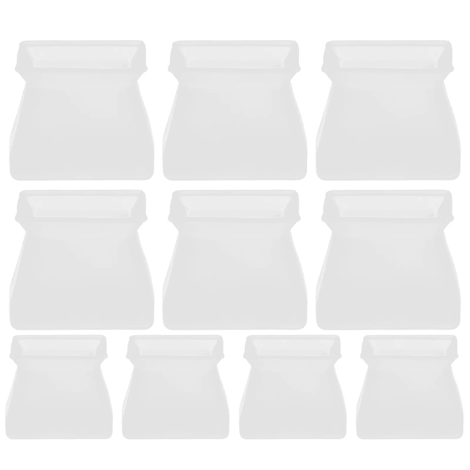 

10pcs Chair Leg Caps Thickened Nonslip Floor Protectors For Hardwood Chairs Tables Sofa Cabinet Furniture Leg Pads Home Chair