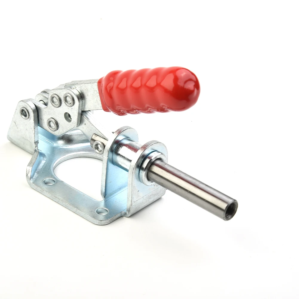 1Pcs GH-302-FM 300 Lbs/136 Kg Push/Pull Toggle Clamp Vertical/Horizontal Type Quick Release Clip Woodworking Hand Tool