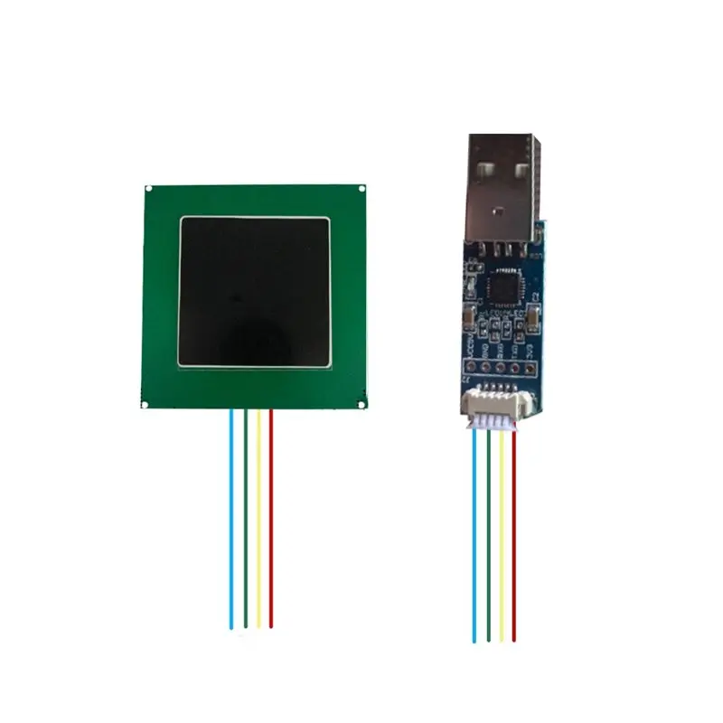 【HOME TOOL】 Módulo leitor RFID UHF YRM100 TTL com interface ESP32 antena RFID integrada 80X120mm