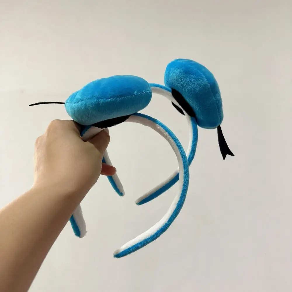 

Funny Sky Blue Sailor Hat Hairband Fun Accessory Cartoon Wash Face Headband Cartoon Headgear Party Event