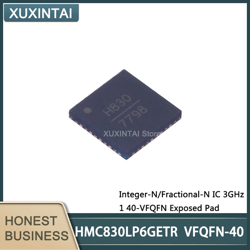 5Pcs/Lot  New Original   HMC830LP6GETR  HMC830  Integer-N/Fractional-N IC 3GHz 1 40-VFQFN Exposed Pad