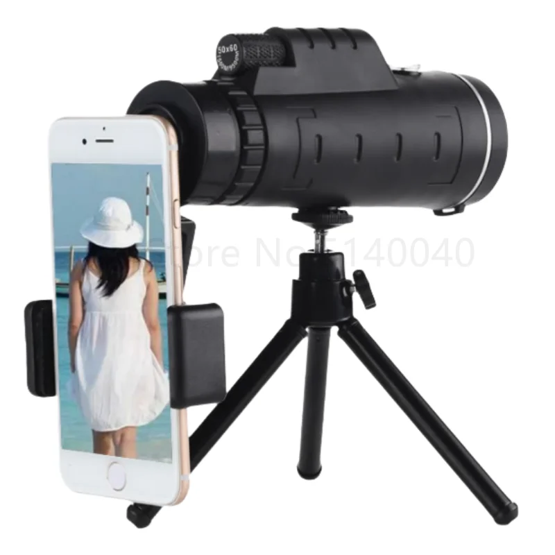 

Монокулярный телескоп 40x60 HD FMC с высоким увеличением, для съемки при слабом освещении, для мобильных телефонов, уличный телескоп-монокуляр