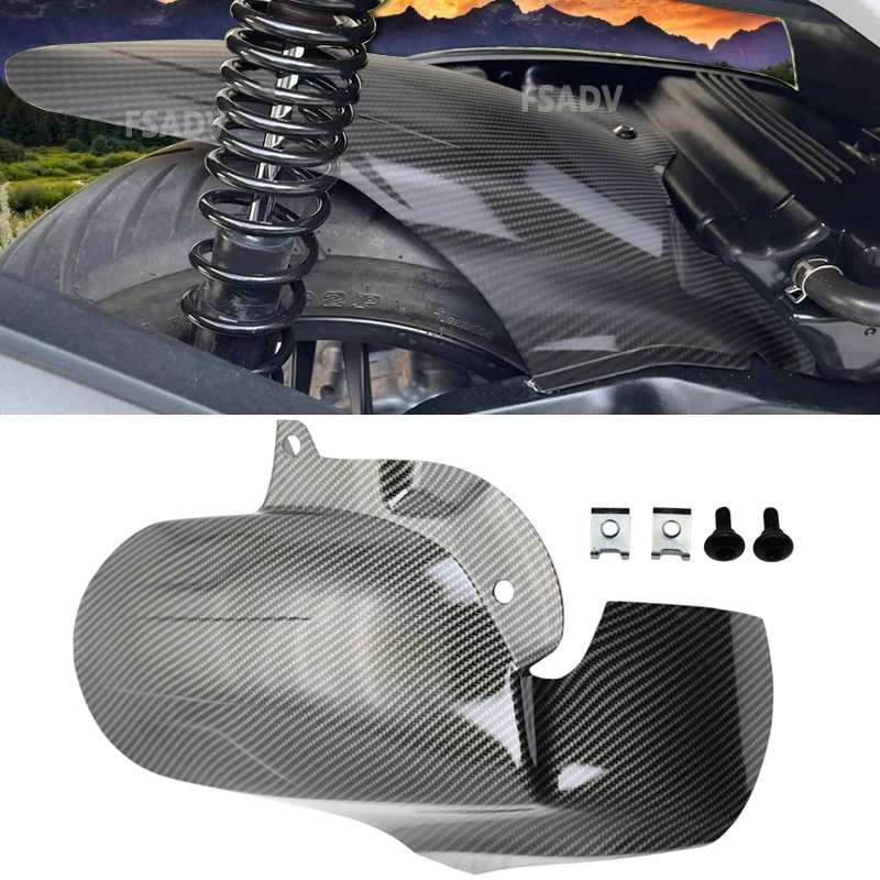 Motorcycle Rear Fender Mudguard Mud Flap Splash guard Protective Accessories For Honda Forza 350 Forza350 NSS350 2020-2023 2022