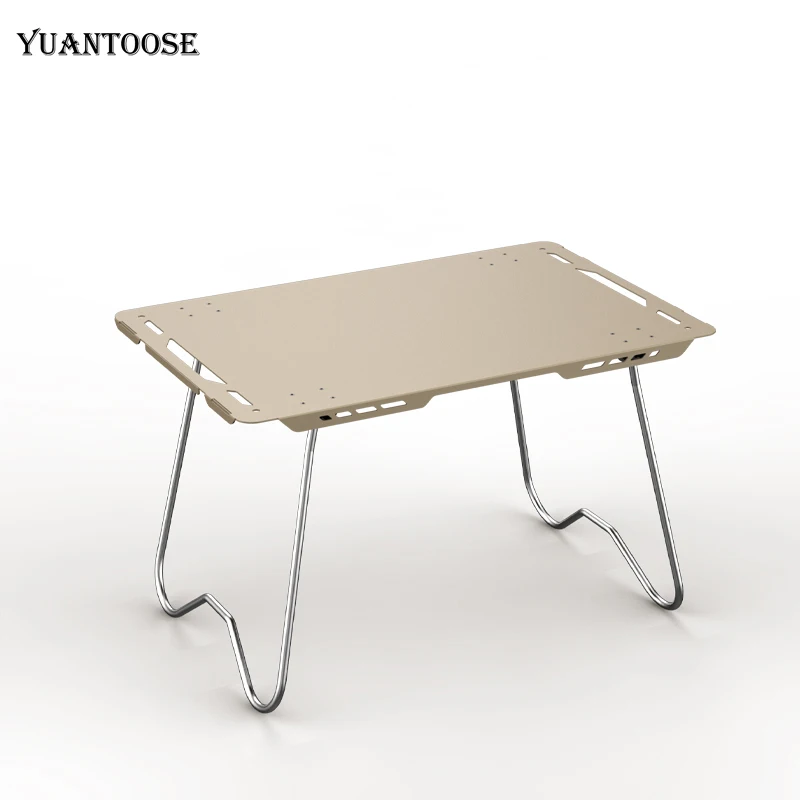 

Custom Logo Portable Outdoor Camping Aluminum Folding Dining Picnic Tables