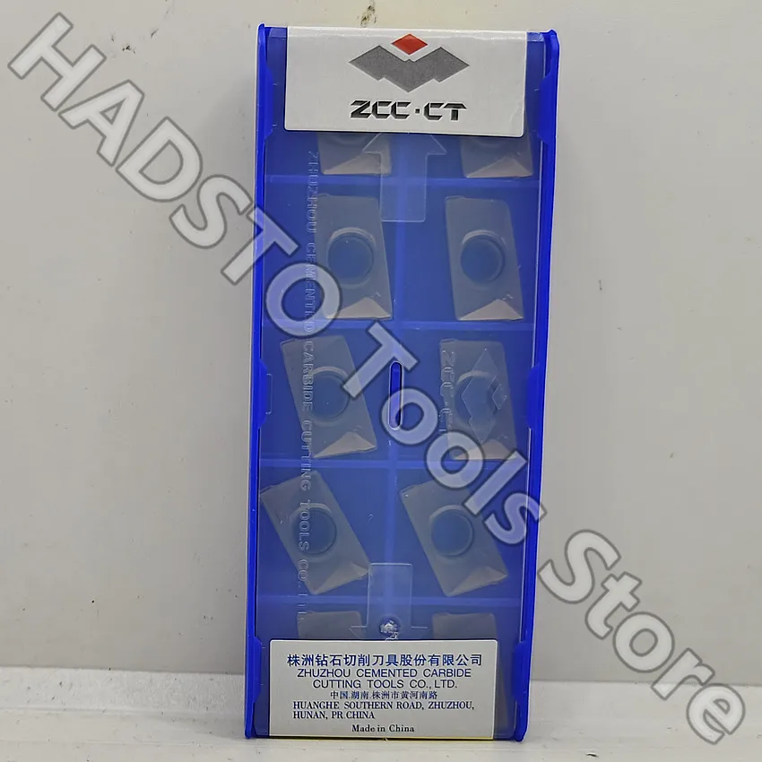 APKT160408-PM YBG202 APKT160408-PM APKT160408 CNC blade ZCC.CT CNC carbide inserts Milling inserts For Steel, Stainless steel