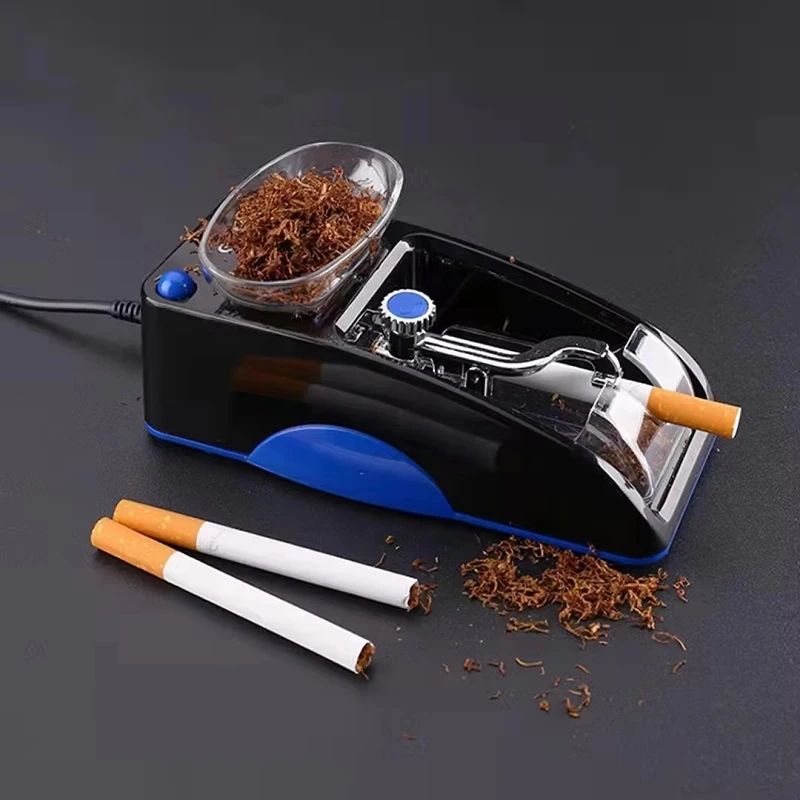

110V/230V Electric Automatic Cigarette Rolling Machine Cigar Roller Smoking Tool EU Plug Injector Maker DIY Accessories