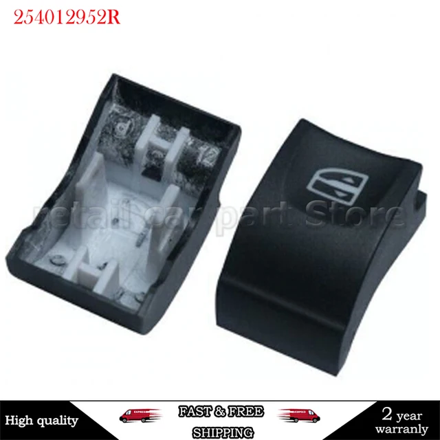 Przycisk naprawy przełącznika sterowania szybami pasuje do Renault Megane MK4 Scenic MK4 Talisman Kadjar 254012952 R