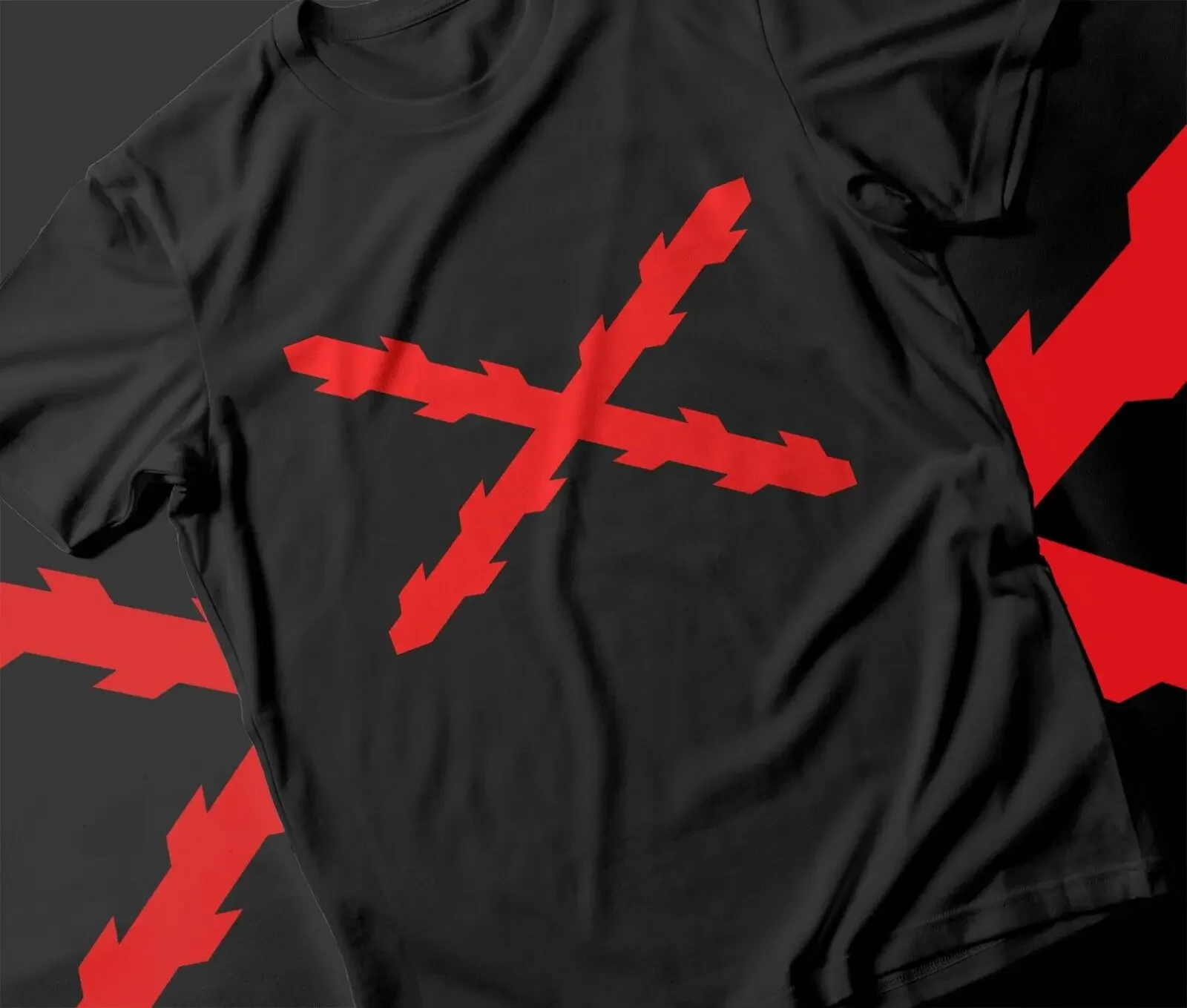 

Burgundy cross, cruz de borgoña, spanish tercios, blas de lezo, t-shirt