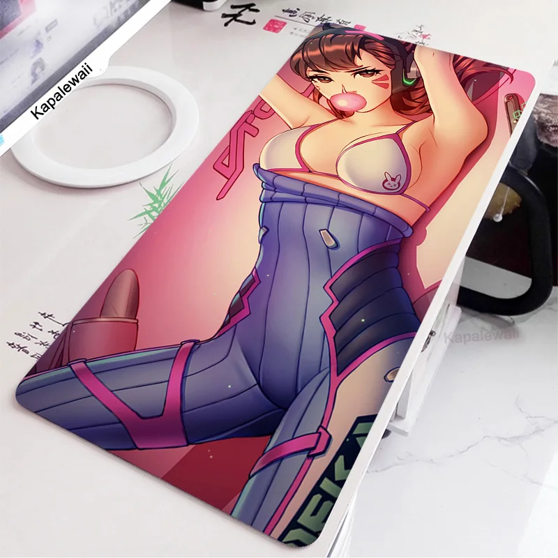 

Cute DVA Mouse Pad 90x40cm Anime Girl XXL Gaming Padmouse Gamer Laptop Keyboard Mouse Mats For Playing Game CSGO Mosue Carpet