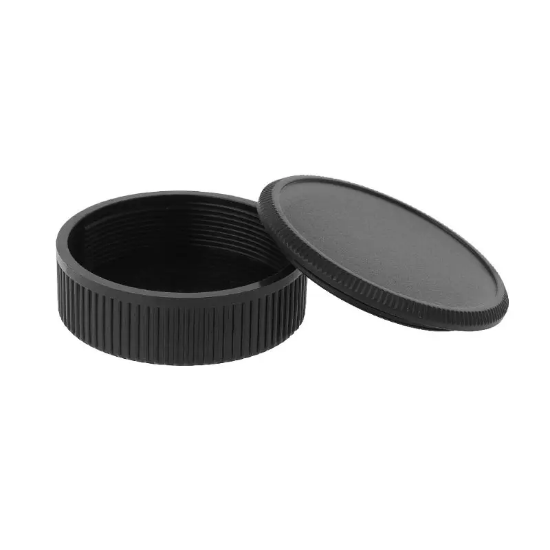 Tampa traseira da lente à prova poeira, capa protetora para 39mm para m39 l39, acessórios pretos substituição
