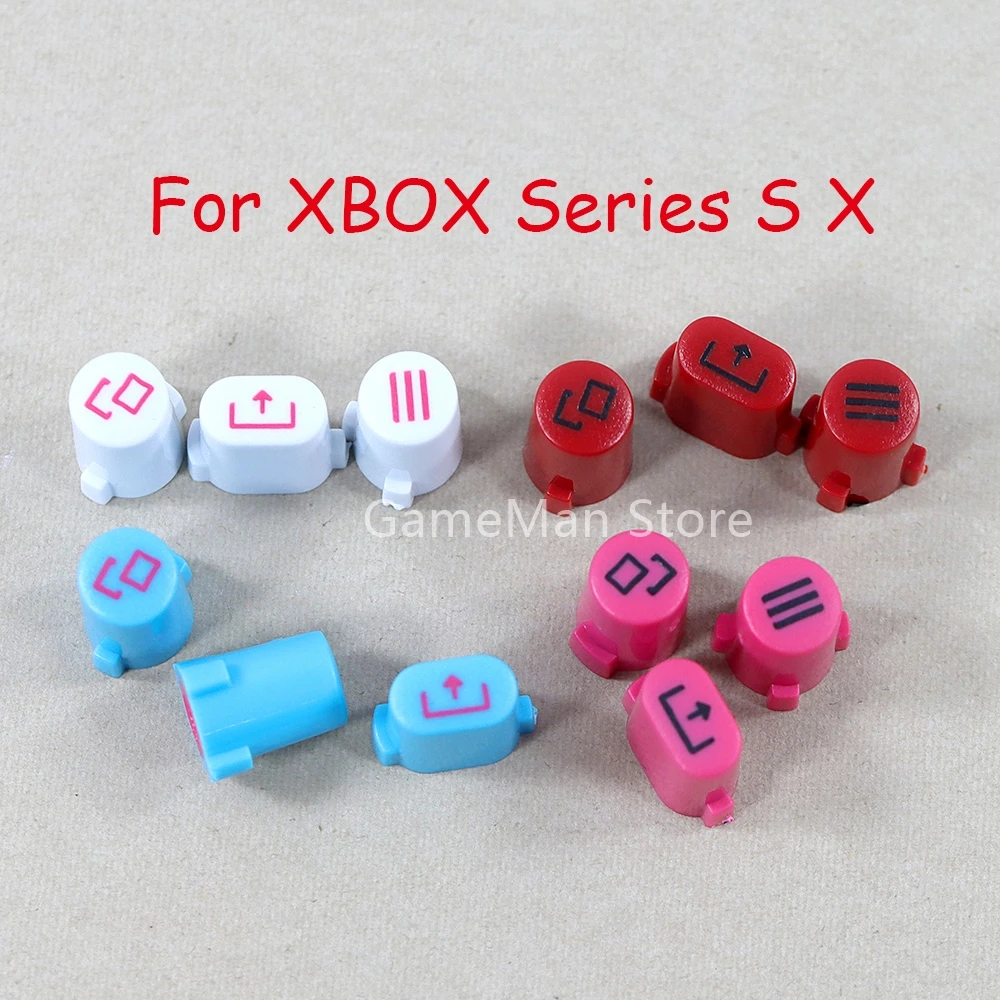 120sets For Xbox Series S X Controller Home Start Return Back Button Menu Guide Button Function Key