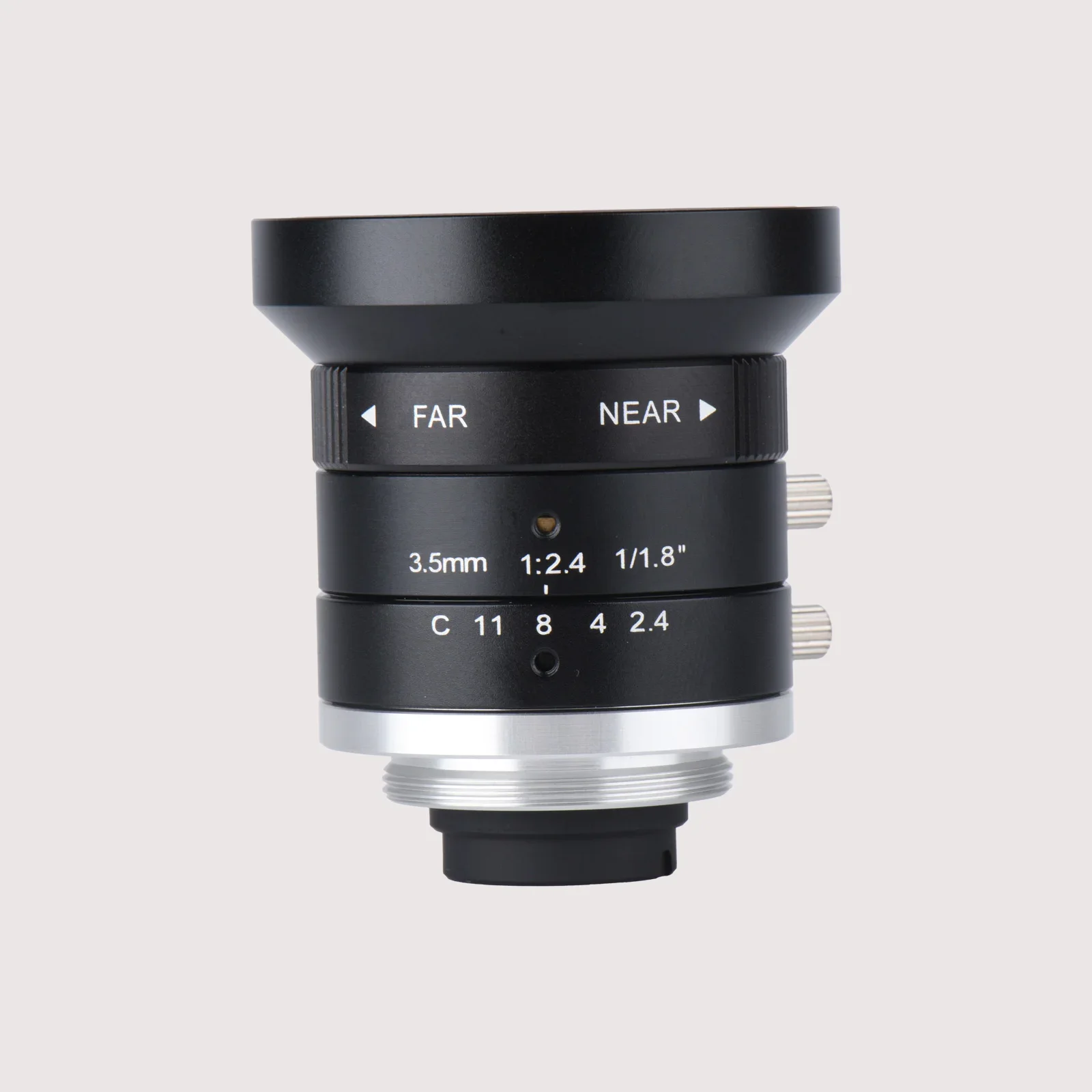 Lensa Fokus Motor 1.1'' Rentang Fokus Luas Kontrol Kualitas Gambar Lensa FA untuk Kamera CMOS Industri