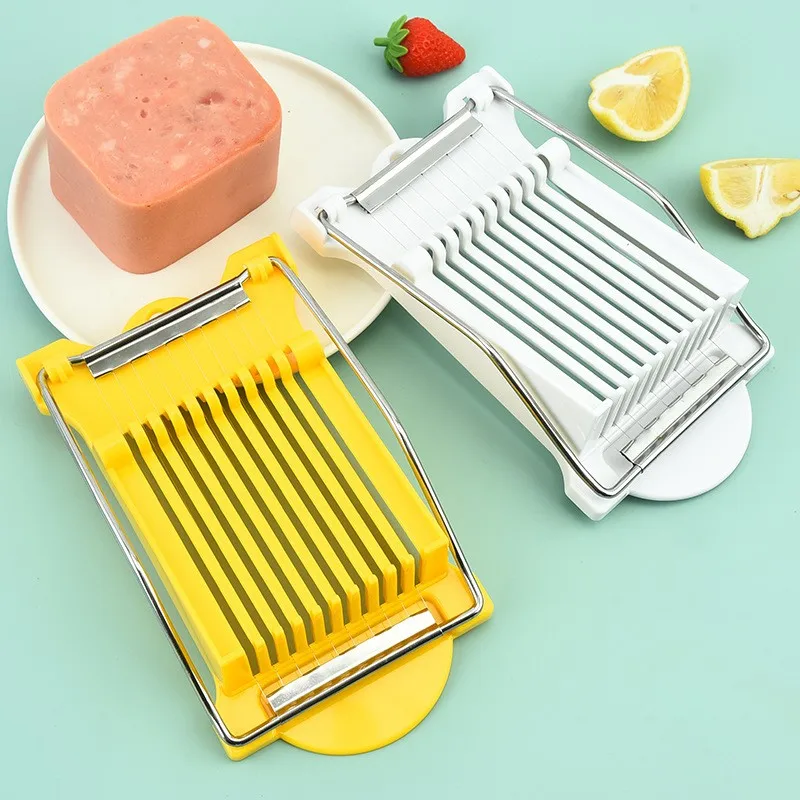 

Multifunctional 304 Steel Wire Vegetable Cutter Sandwich Ham Slicer Lunch Meat Fruit Egg Slicer Kitchen Tool for Cooking