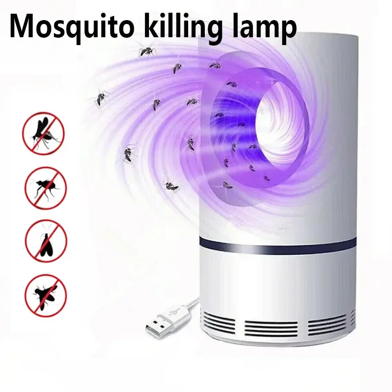 Portable Mosquito Killer Lamp Home Physical Silent Mosquito Repellent Baby Bedroom Repellent Lamp Lure Kill Mosquitoe ﻿For Home