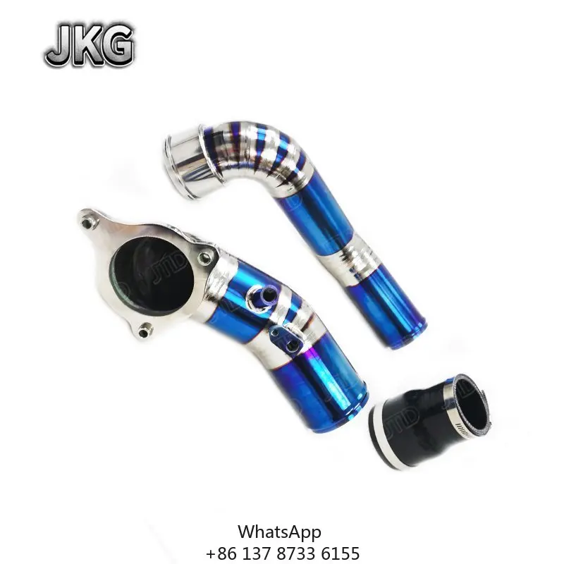 

For BMW F Series F30 F31 F34 340I 340IX Titanium Charge Pipe Intake Manifold New Condition Engine Charge Pipe Kits