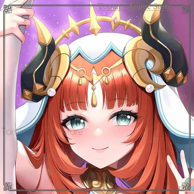 

Genshin Impact Nilou Dakimakura Hing Body Pillow Case Cosplay Japanese Otaku Cushion Cover Xmas