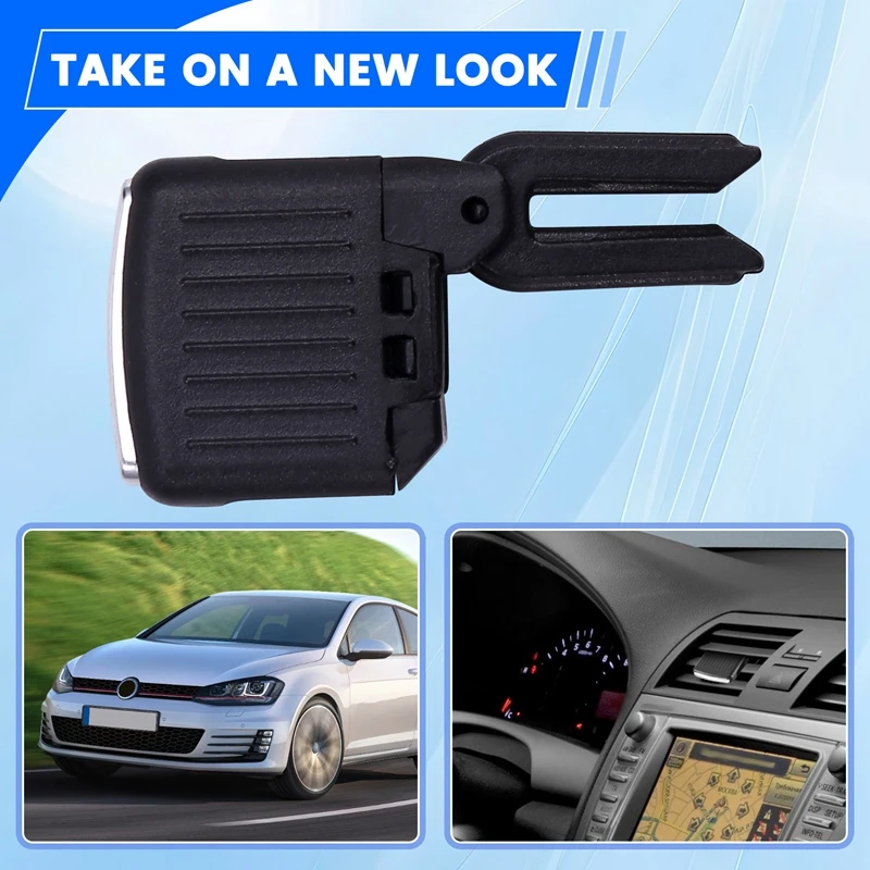 Car Rear A/C Vent Paddle Vent Grille Adjustment Paddle For VW Golf 6 Jetta Sagitar Outlet Clip Tab Repair Kit