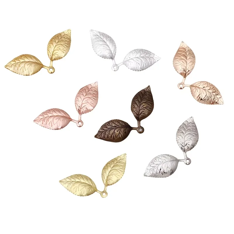 

BoYuTe (100 шт./лот) 13*32 мм металлический латунный штамповочный лист подвески искусственные материалы ручной работы оптовая продажа