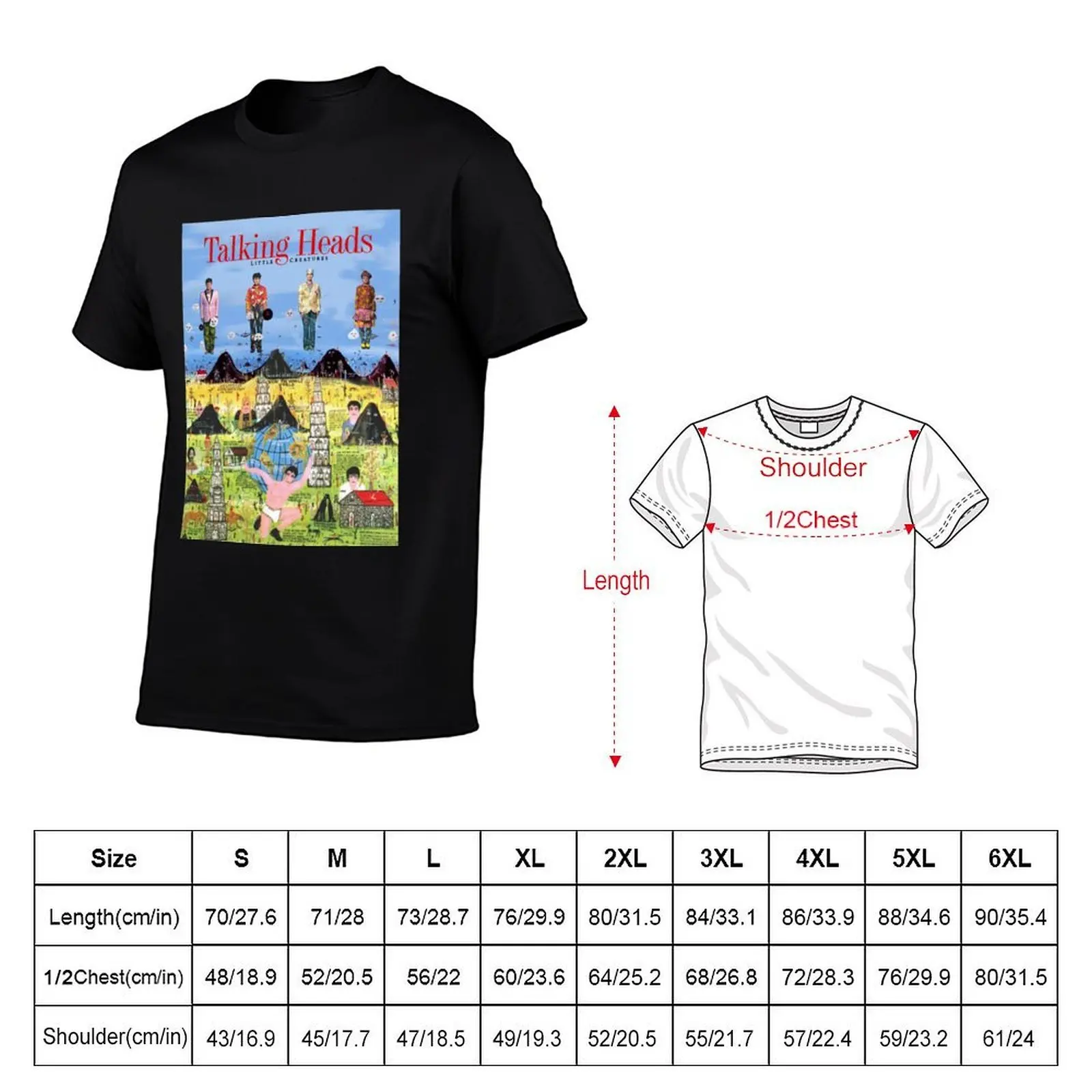 Heads Little Creatures 1985 Graphic Gift Fan T-Shirt Regular Fit Plain Tee Shirt