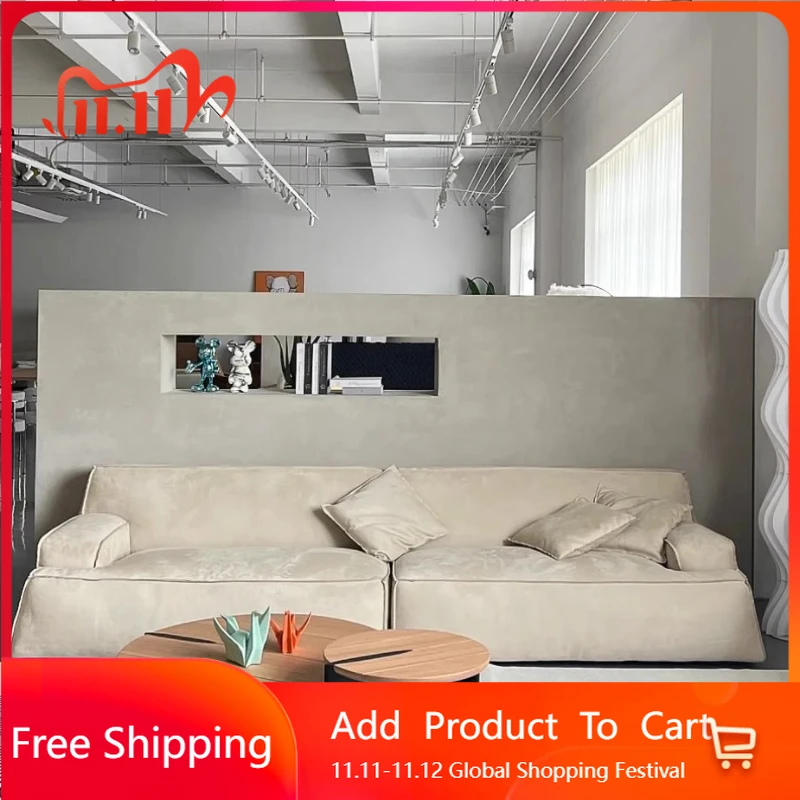 

Nordic Floor Living Room Sofas Minimalist Vintage Individual Bean Bag Living Room Sofas Apartment Divano Postmodern Furniture