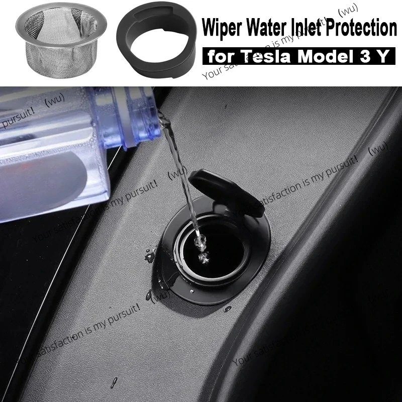 Applicable to Tesla Model 3 Y Juniper 2025 Wiper Water Inlet Protective Plug to prevent liquid infiltration Anti-aging