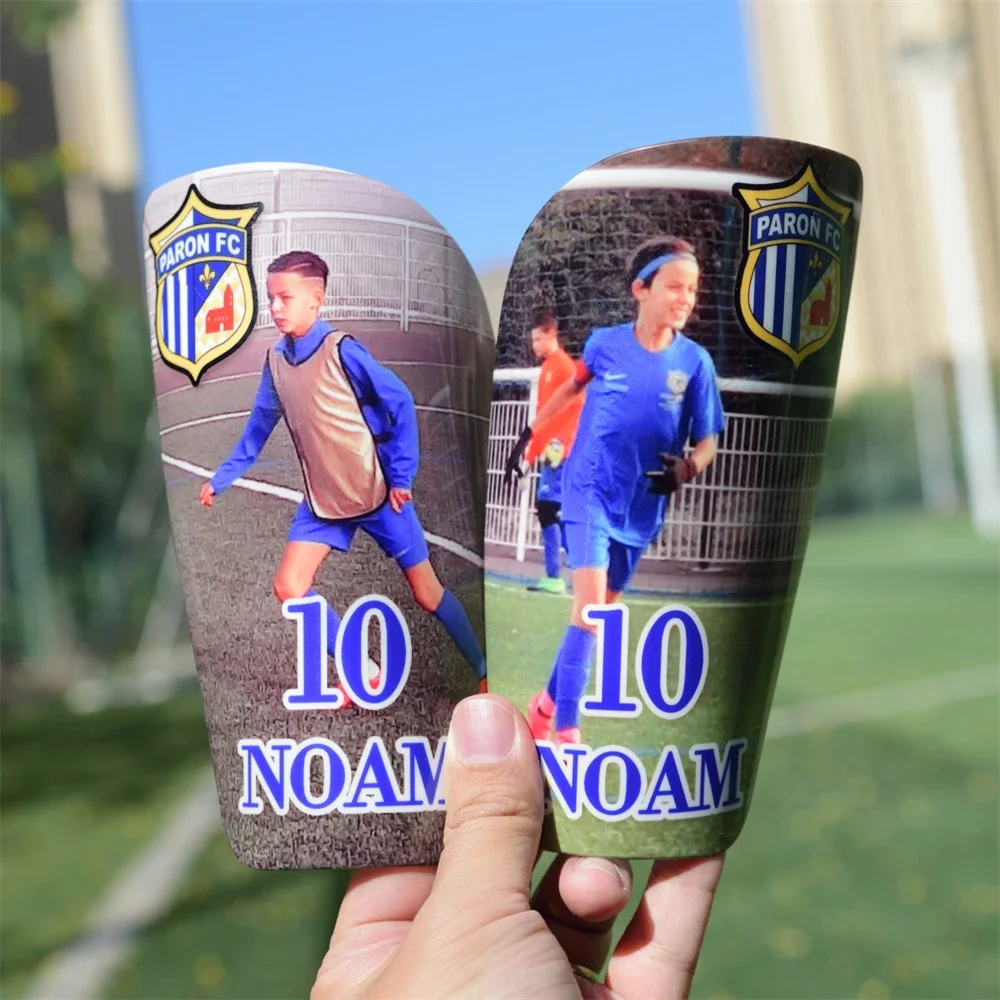 New Dropship Personalized Shin Guards Sports Soccer Pad Football Protective Leg Guard For Adult Kids Children Club Customization