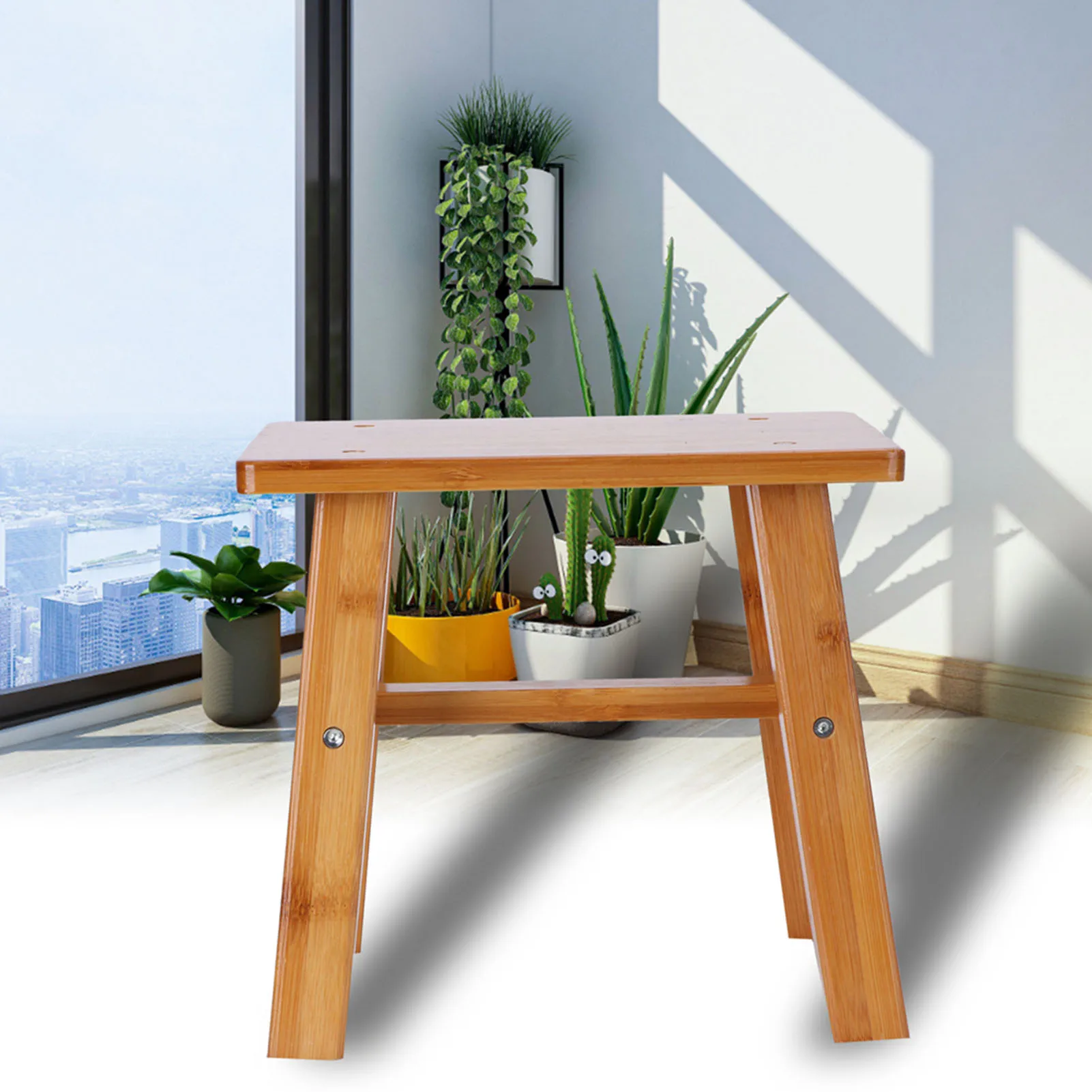 

Stool Multipurpose Small Bamboo Stool Low Stool Children Bench For Home Living Room Supplies Rectangle